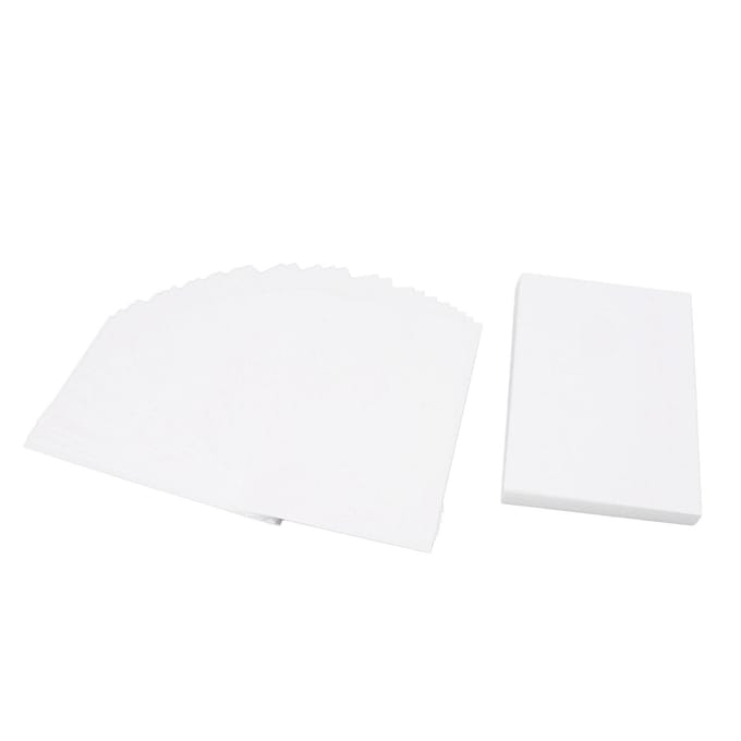 100 Pièces Cartes Vierges 4x6 Blanches Vierges 4x6in Papier Premium Large Application Cartes Postales Vierges pour l'Art white