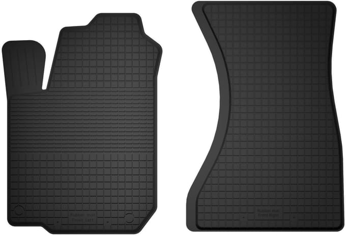 Wielganizator BasicProtect Serie - Auto Rubber Matten - Voorkaant - Audi A8 D3 - 2002-2009