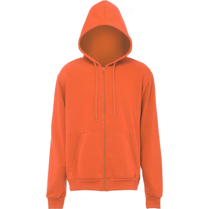 Mo Jas met capuchon Heren oranje