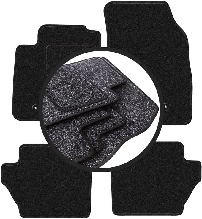 ANTHRA automatten voor: Mazda 2 II hatchback (2007-2015)