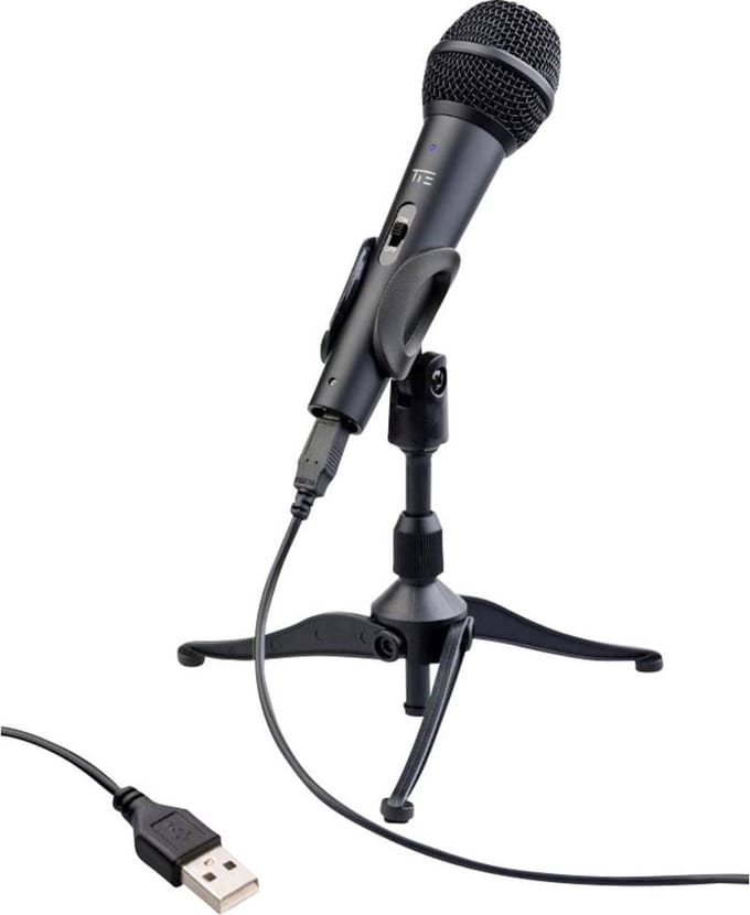 Tie Studio DYNAMIC MIC USB USB-microfoon Hand Zendmethode:Kabelgebonden USB Kabelgebonden