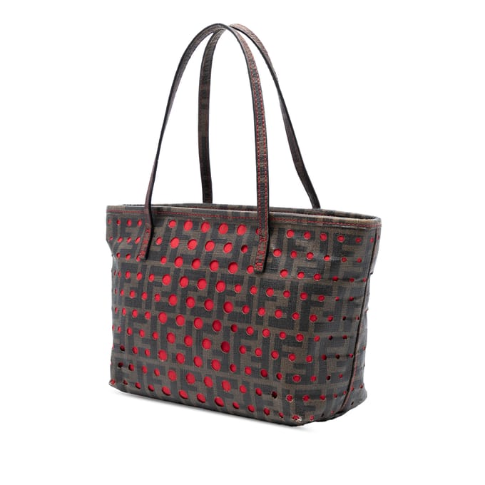 Tweedehands Kleine Geperforeerde Zucca Spalmati Roll Tote