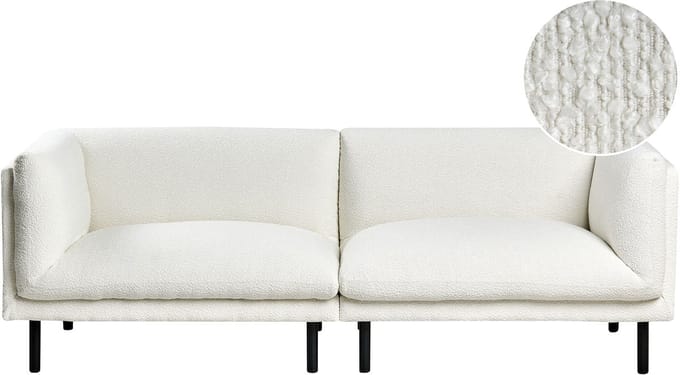 VORGOD - Driezitsbank - Off-white - Bouclé