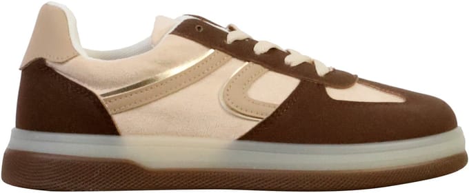 Supermodieuze lage sneakers met veters