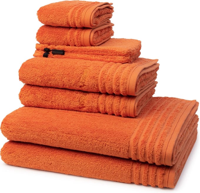 Vossen 2 X was- 2 X gast- 2 X douche- 2 X handdoek in een set Vienna Style Supersoft