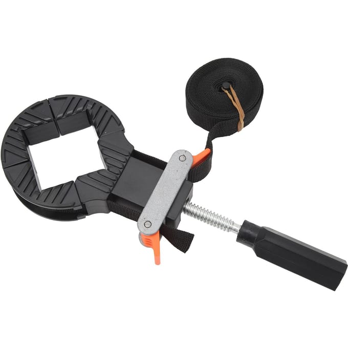 Snelspanner Bandklem Houtbewerking Frame Klembandhouder Verstelbare Bandklem 4m Lange Band black