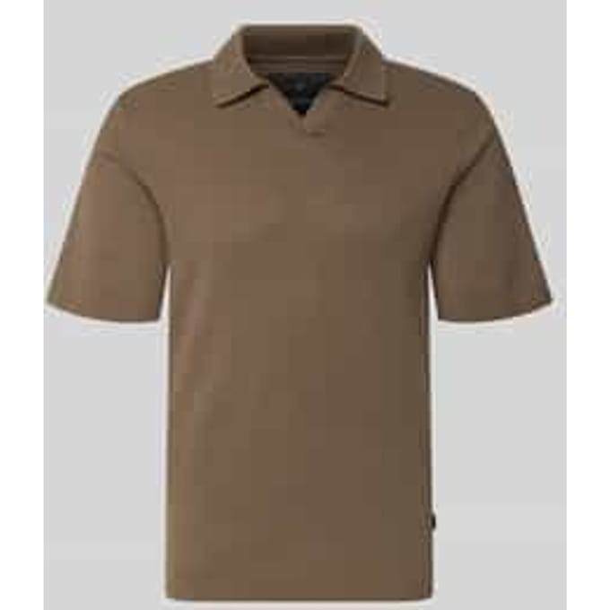 Gebreid shirt met V-hals Model 'MILANO'