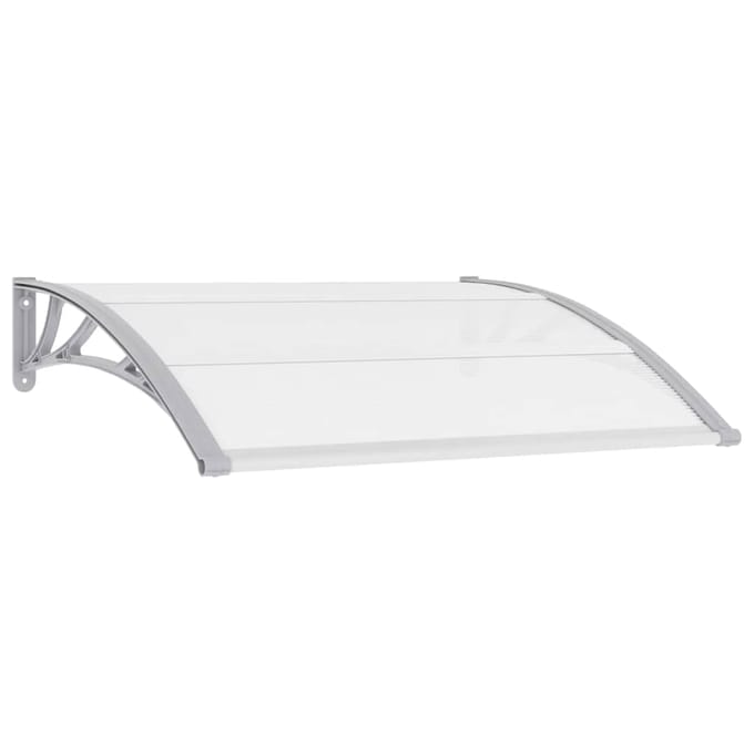 vidaXL - Deurluifel - 120x100 - cm - PC - grijs