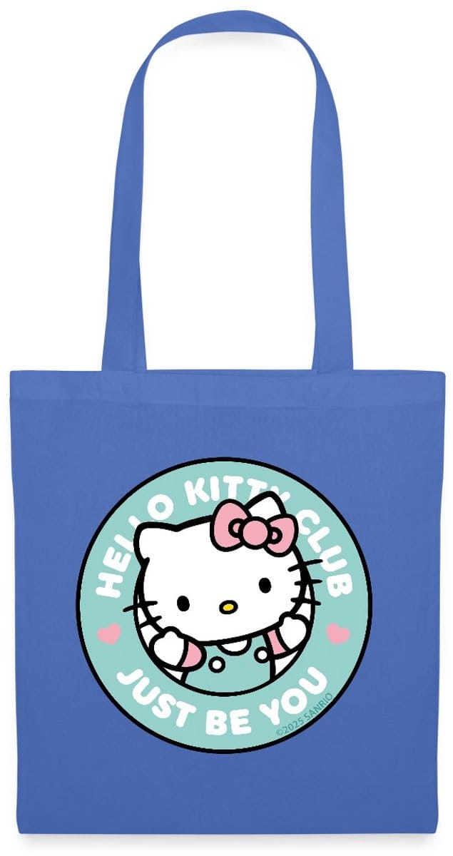 Hello Kitty Just Be You Hello Kitty Club Tas Van Stof Schoudertas