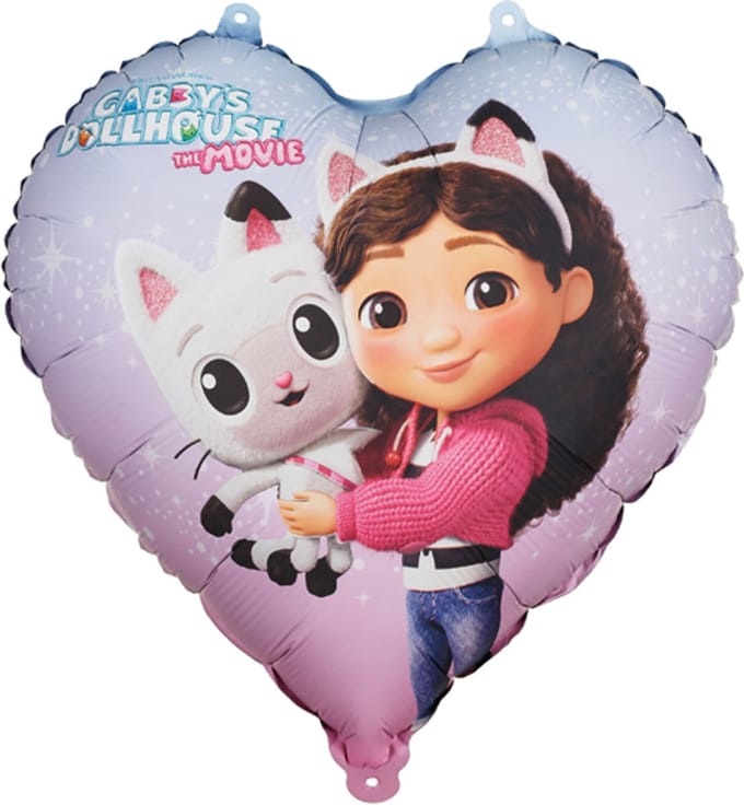 Gabby'S Dollhouse Folieballon Hart (35cm)