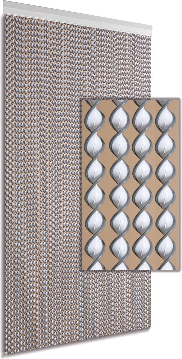 Degor Vliegengordijn Nova - 90x210cm - Transparant - Huisdiervriendelijk