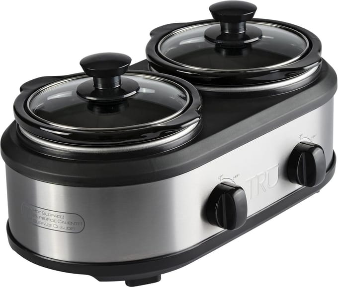 Double Buffet Slowcooker - Perfect voor Buitengebruik