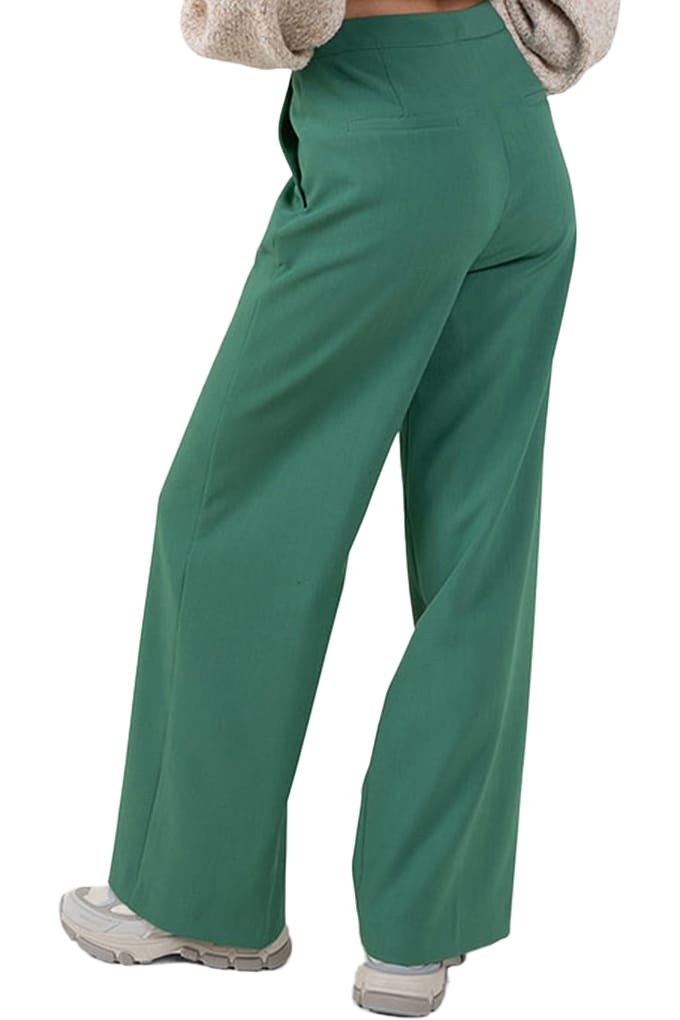Another Label Moore Pants Lily Pad Taglia: XS | Pantaloni Outlet | Donna