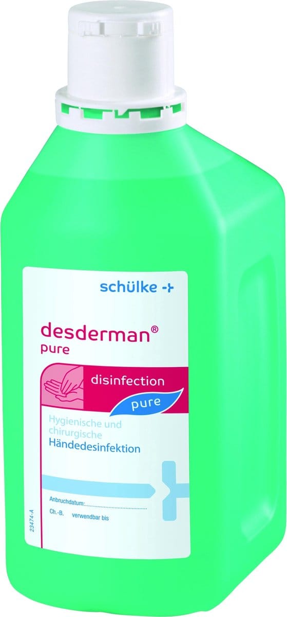 Desderman Pure 1 liter handdesinfectie desinfectie