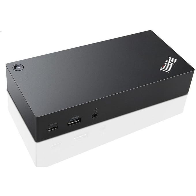 Lenovo ThinkPad USB-C Bedraad USB 3.2 Gen 1 (3.1 Gen 1) Type-C Zwart