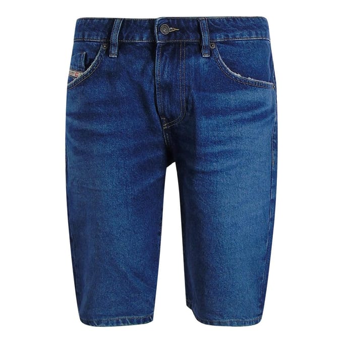 Diesel Heren Slim Shorts (Blauwe Denim)