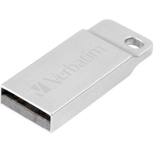Verbatim Metall-Gehäuse USB-stick 32 GB Zilver 98749 USB-A 2.0