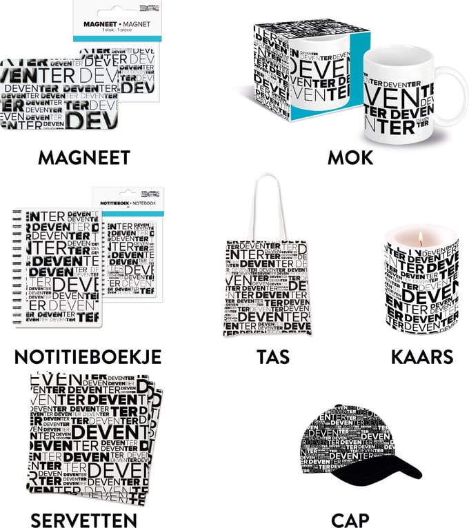 Deventer voordeelpakket - Souvenirs Nederland - Cadeau man en vrouw