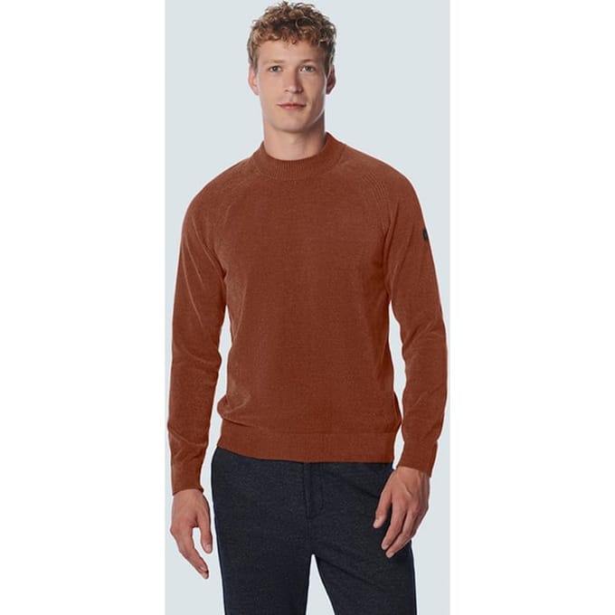 No Excess Pullover Crewneck Chenille Stretch Caramel Größe: XXL | Pullover Outlet | Herren | Braun