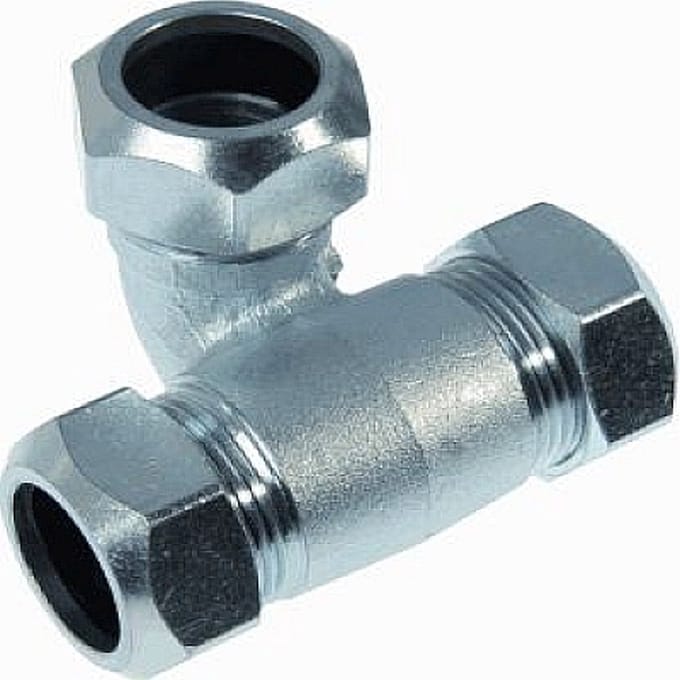 Passeer T-Koppeling 15x15x15 General fit Steel