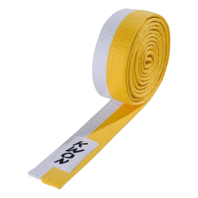Budō riem 2 kleuren Kwon