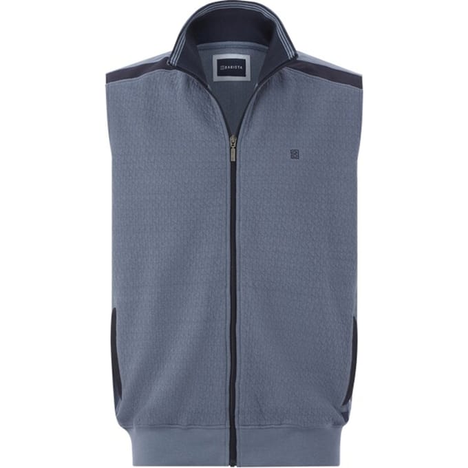 Babista herren Sweatbodywarmer - 56/58 - blauw - Plus Size