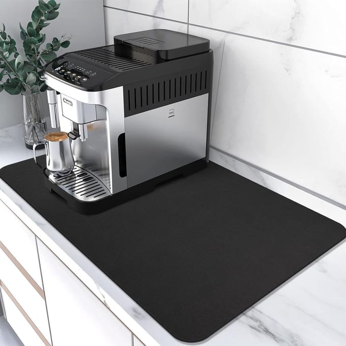Super absorberende antislip afdruipmat voor koffiezetapparaat - 40x60 cm