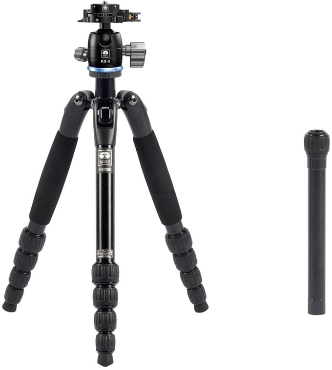 Sirui T-005SK Aluminium Statief + KS-5 Balhoofd