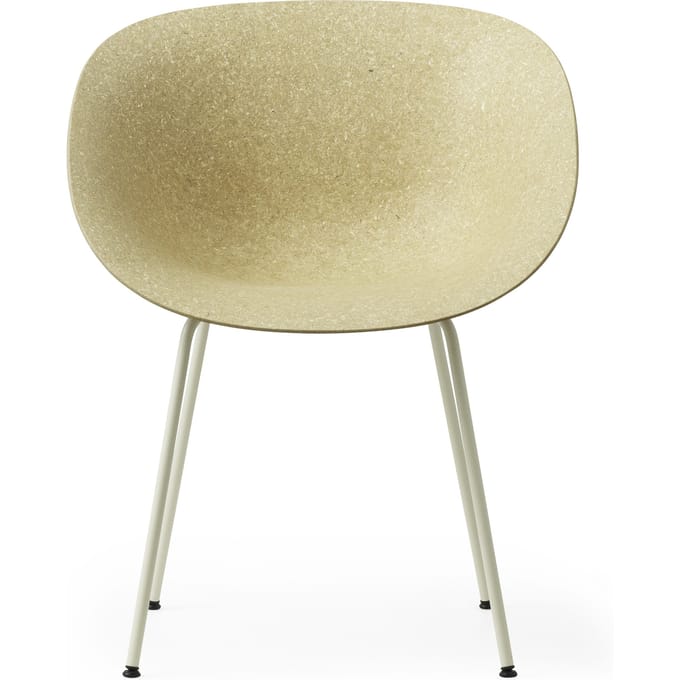 Normann Copenhagen Mat Fauteuil - hennep - crème
