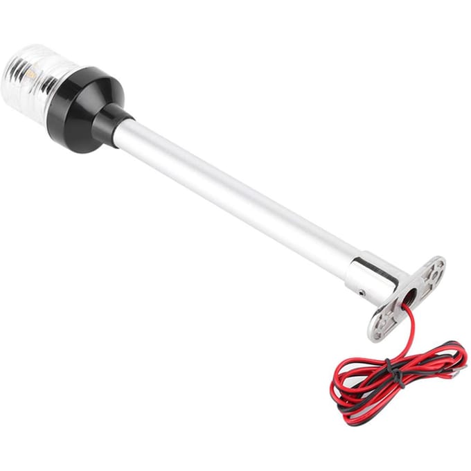 Feu de Navigation LED Tout Horizon pour Bateau Marin 681012 pouces white