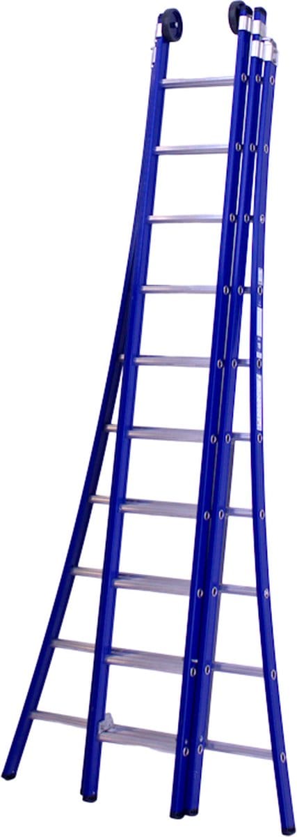 Das 3-delige uitgebogen reformladder 3x10 sp. type Atlas