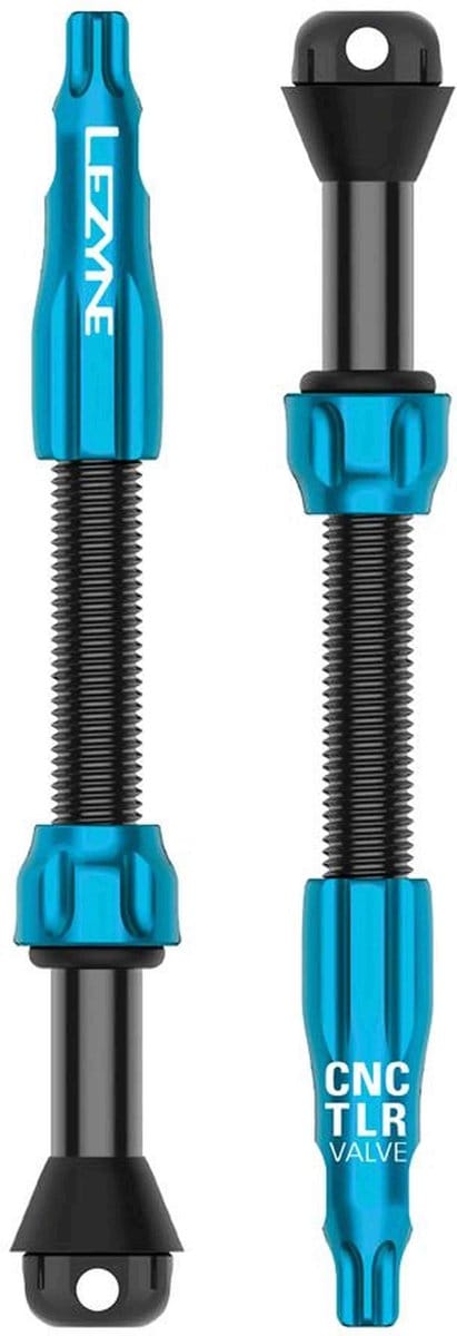 Lezyne CNC TLR ventiel Pro 60 mm - blauw