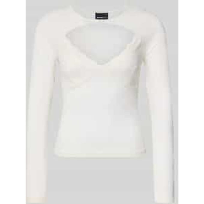 Longsleeve met cut-out