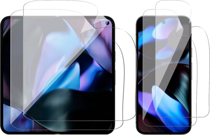 Screenprotector geschikt voor Google Pixel 9 Pro Fold - 2x FlexGuard Screen Protector