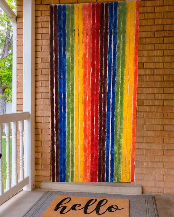 Vliegengordijnenexpert Kattenstaart - 90x220 cm - Multi Colour