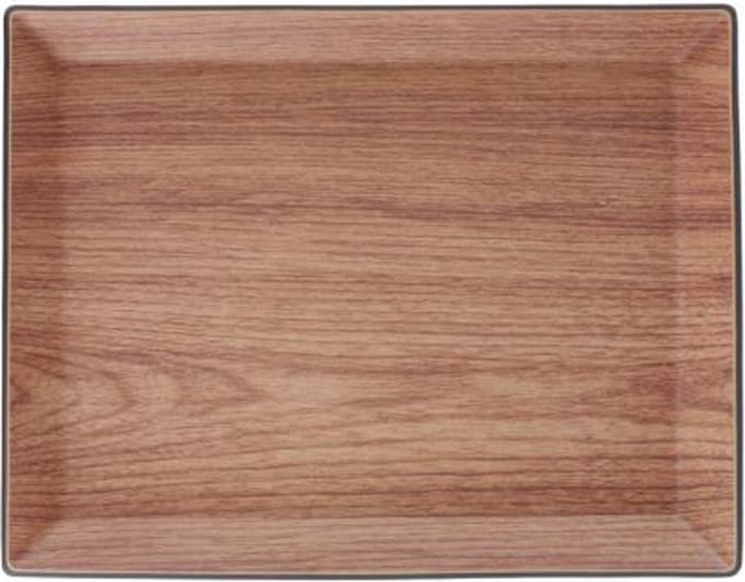 BonBistro Dienblad 29,5x23xH2cm bruin Buffet