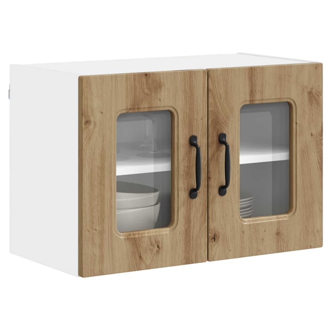 vidaXL - Vaatwasserpaneel - Kalmar - Artisan - Eiken - 60 - x - 31 - x - 40 - cm