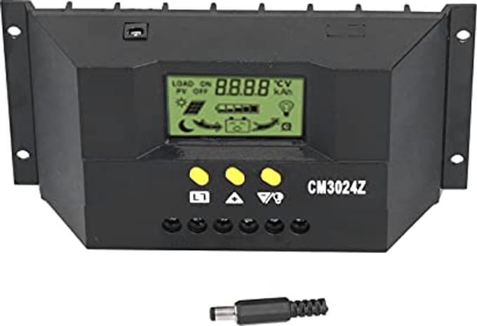 Intelligente PWM Zonnecontroller met LCD-scherm voor 12V en 24V Systemen