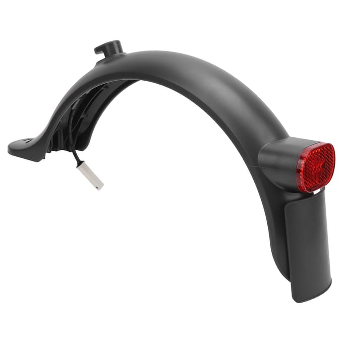 Achterspatbord voor elektrische scooter met achterlicht Licentierekhanger voor Xiaomi M365 gray