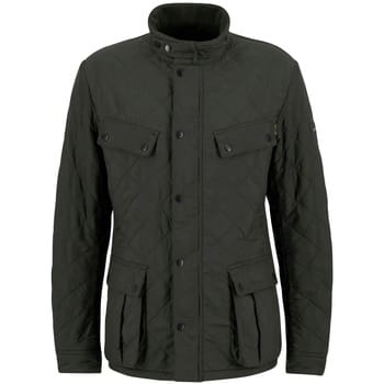 Barbour international Donkerbruin groen Ariel-jack