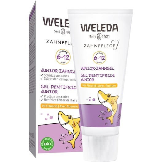 WELEDA Baby's en kinderen Junior tandgel met fluoride Tanden Unisex 50 ml
