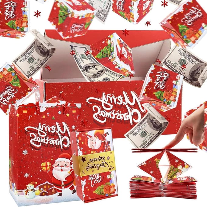 Cadeau Doos - Verrassingsbox Geld - Feestelijke Verrassing - DIY Ontwerp - 18 Stuks - Multicolor