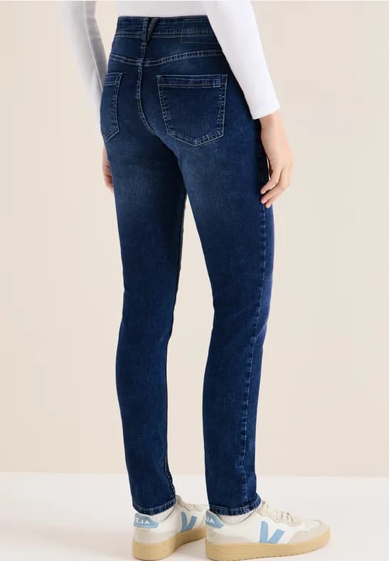 Jeans met slanke pijpen