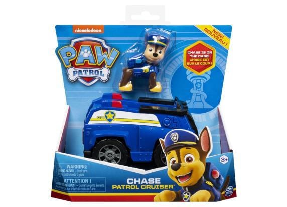 Spinmaster PAW Patrol Voertuig met pup Chase Speelfiguren & personages