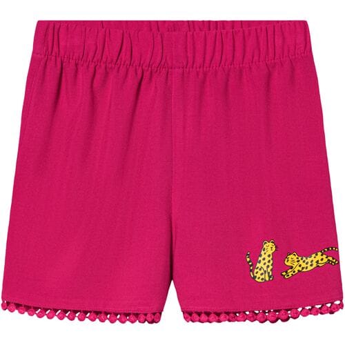 LUPILU Korte meisjes broek (Donkerroze, 98/104)