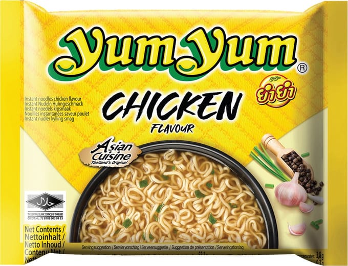 Yum Yum Instant Noedels Kip 90 x 60 g