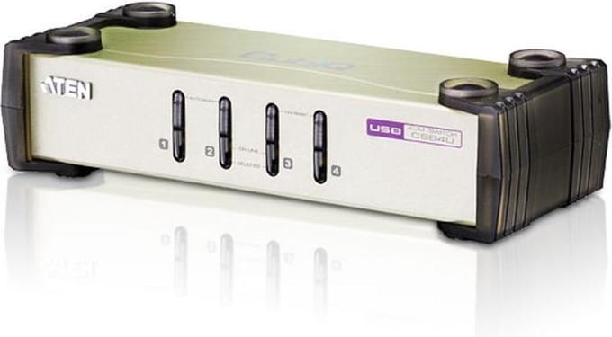 ATEN CS84U KVM-switch 4 poorten VGA USB, PS/2 2048 x 1536 Pixel