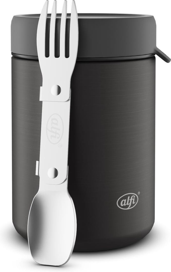 Alfi Voedseldrager - Voedselcontainer - 350ml - Velvet Black Mat