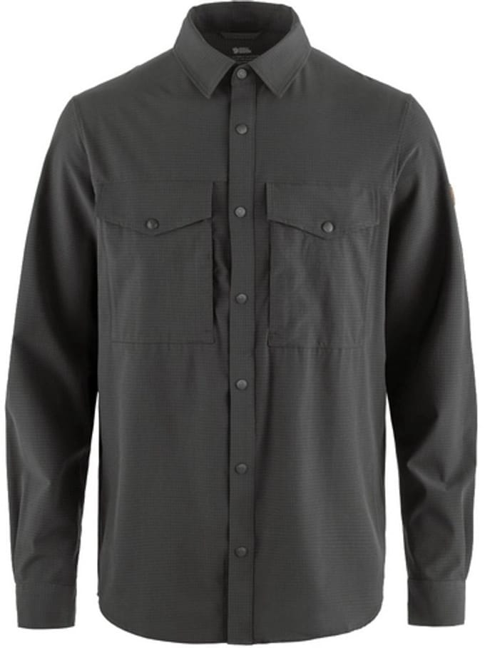 Blouse Fjällräven Men Abisko Trekking Dark Grey-XXL