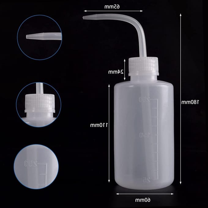 Planten water spuitfles - 250 ml - 3 stuks - kunststof